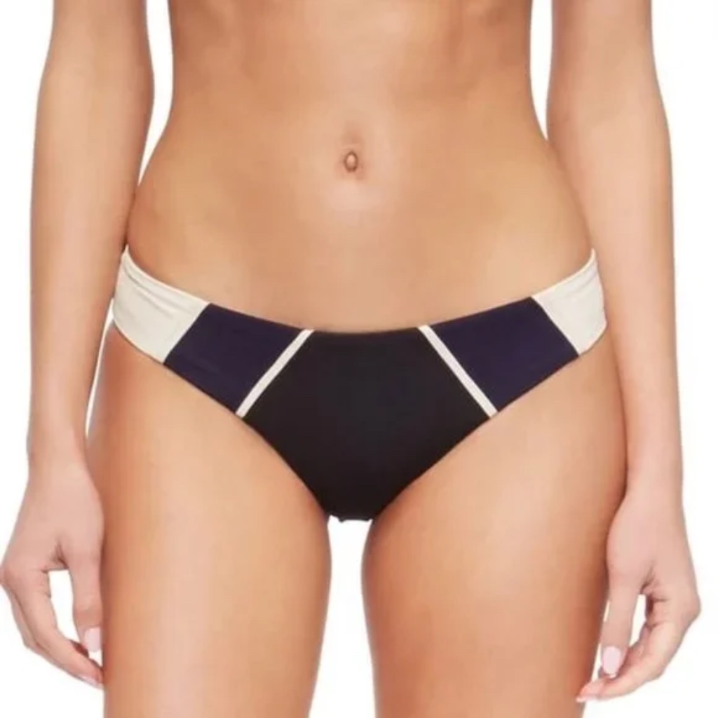 Tavik Alea Swim Full Bottom Only Color Block In Tapioca And Slot Seam Sm